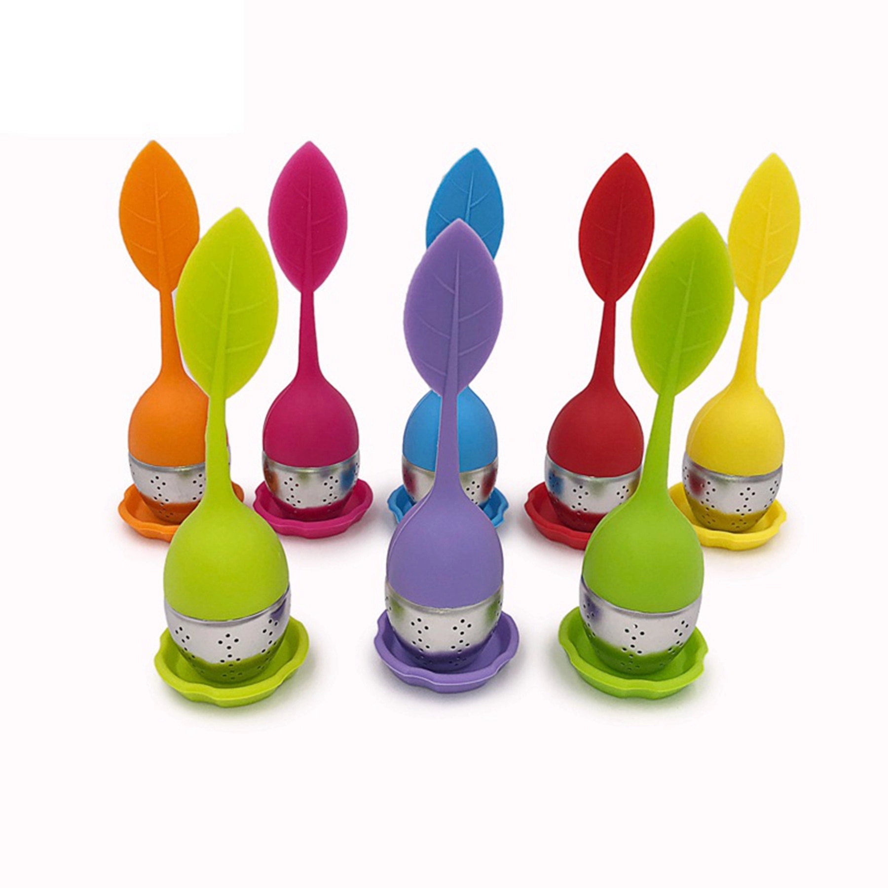 Leaf shape silicone Tea infuser 17