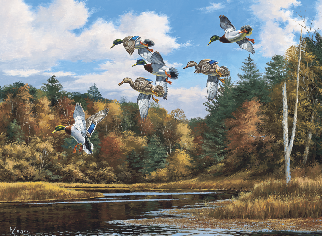 HotLine® Products Maass Wildfowl® Executive Calendar 34