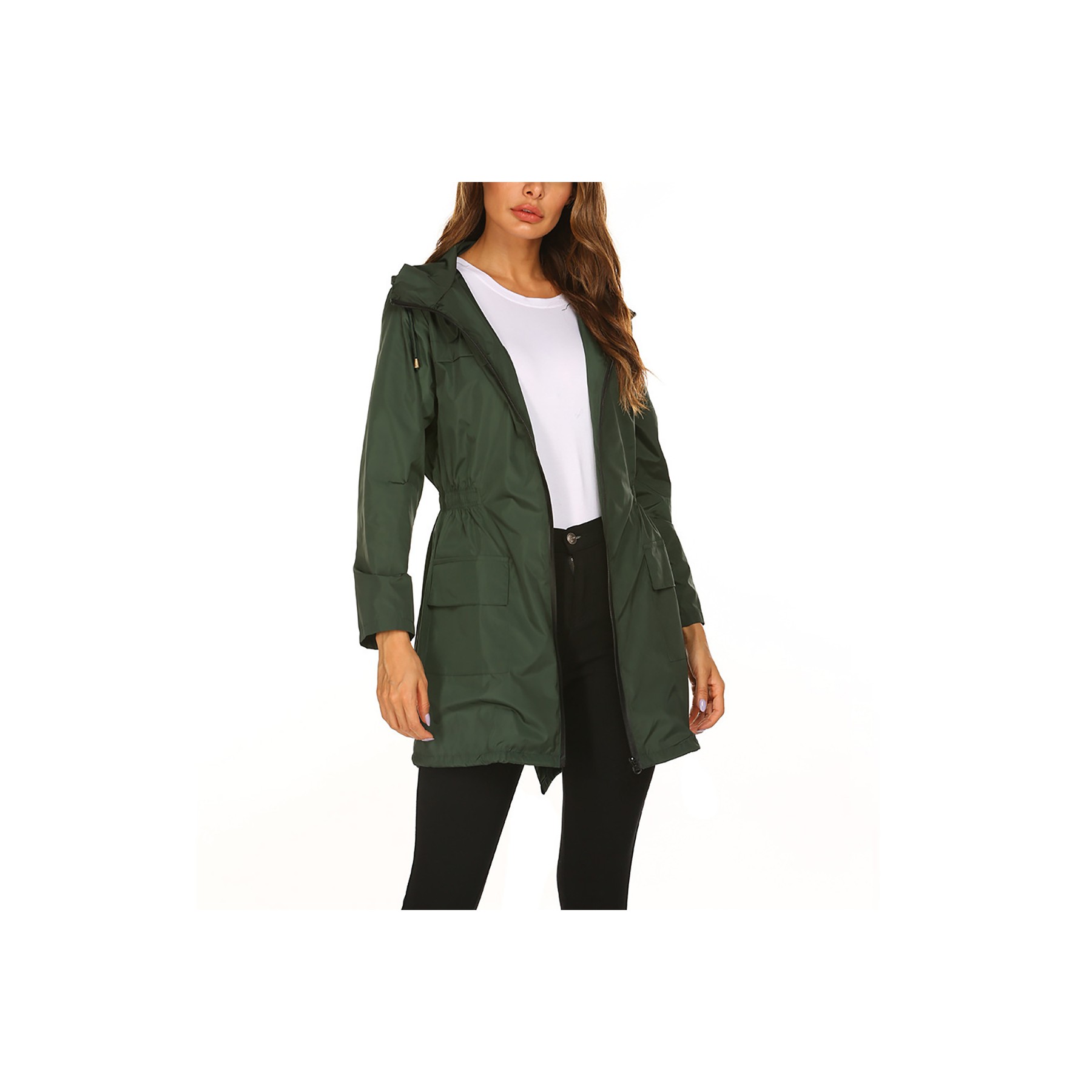 Women Waterproof Rain Jacket 1