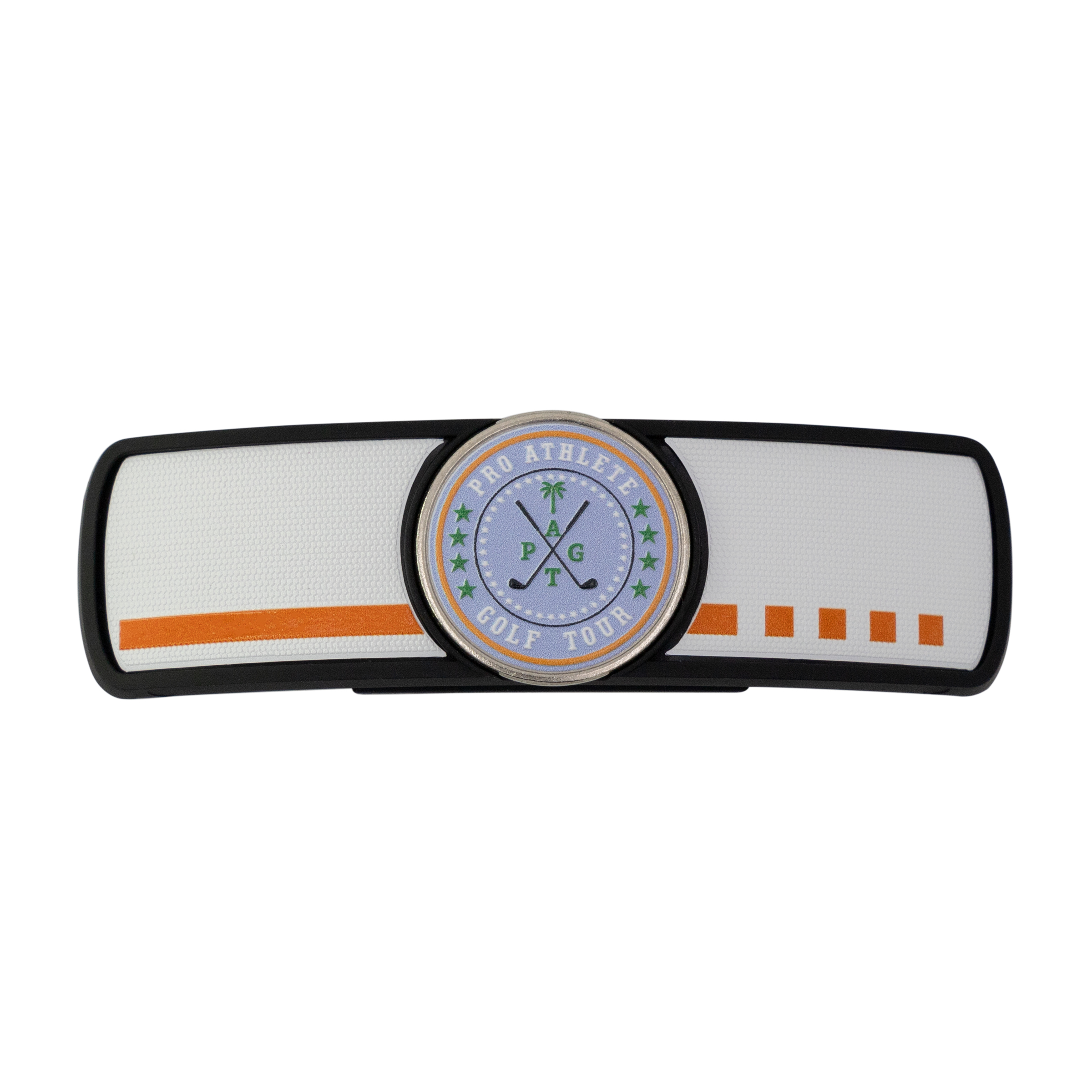 SNAPS Imprinted Golf Hat Strap Clip w/ Ball marker 8