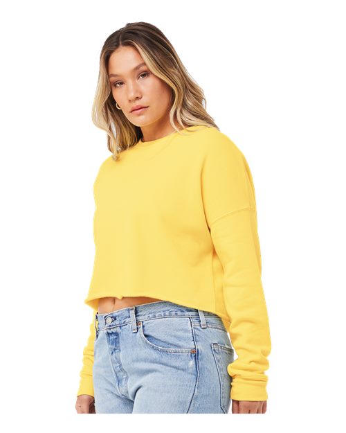 Women's Crop Crewneck Sweatshirt - 7503 20