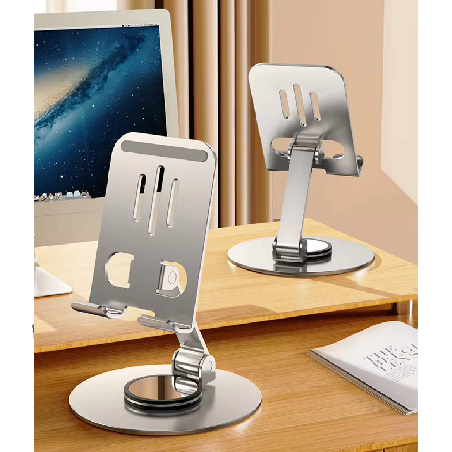 360 Degree Rotating Base Phone Holder Stand 2