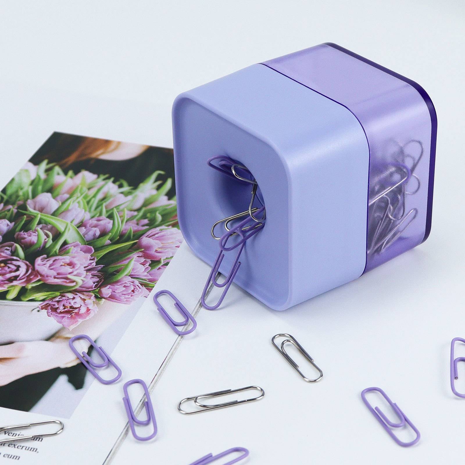Square Paper Clip Holder 10