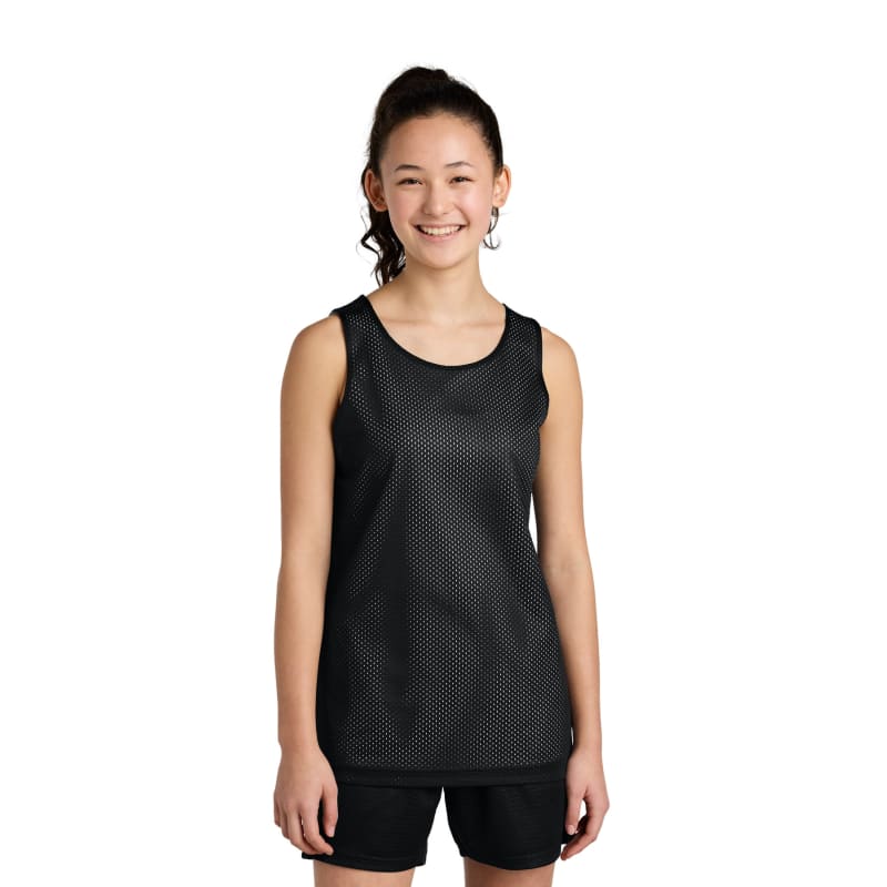 Sport-Tek Youth PosiCharge Reversible Mesh Tank 25