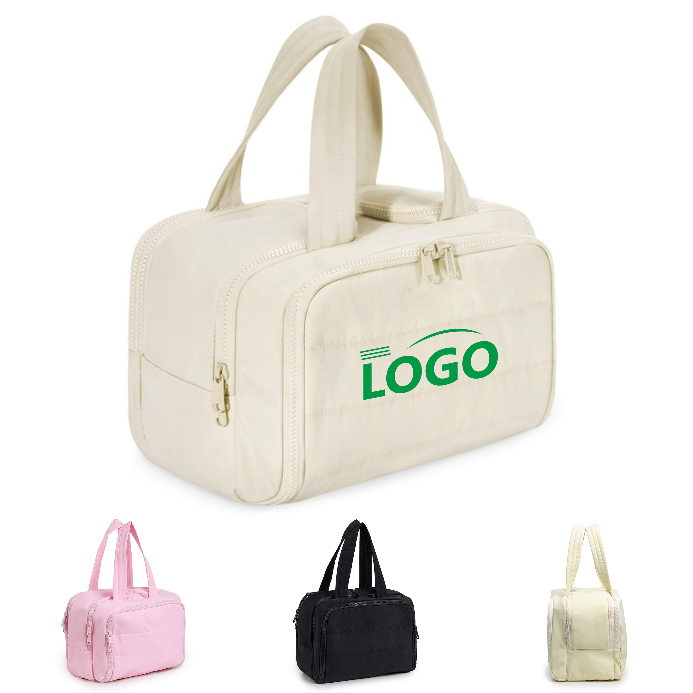 Lightweight Large Wide-Opening Toiletry Bag 1