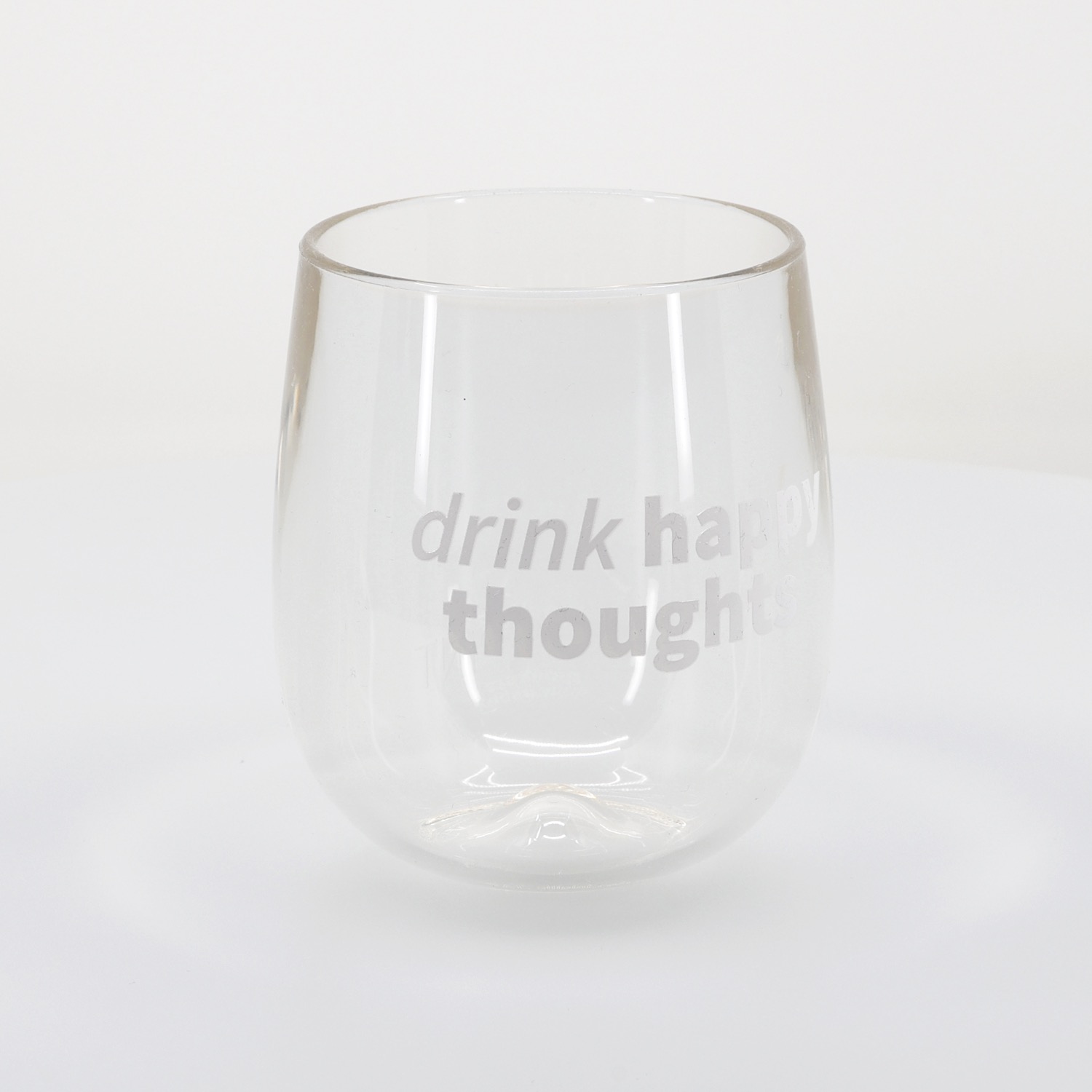Silipint® Clear Stemless Wine Glass - 12 oz. 71