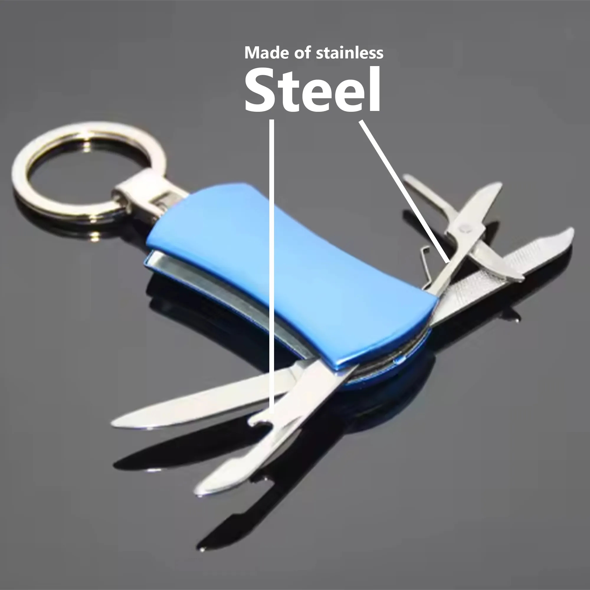 Multifunctional Keychain Knife 7