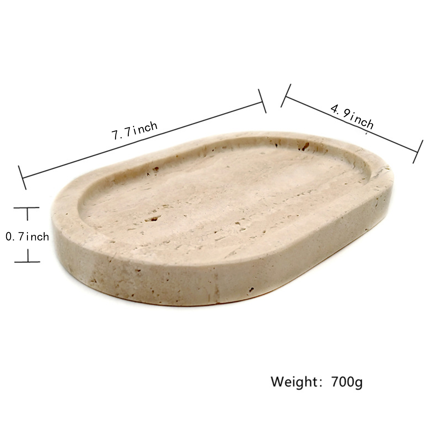 Real Natural Marble Storage Decorative Tray 3