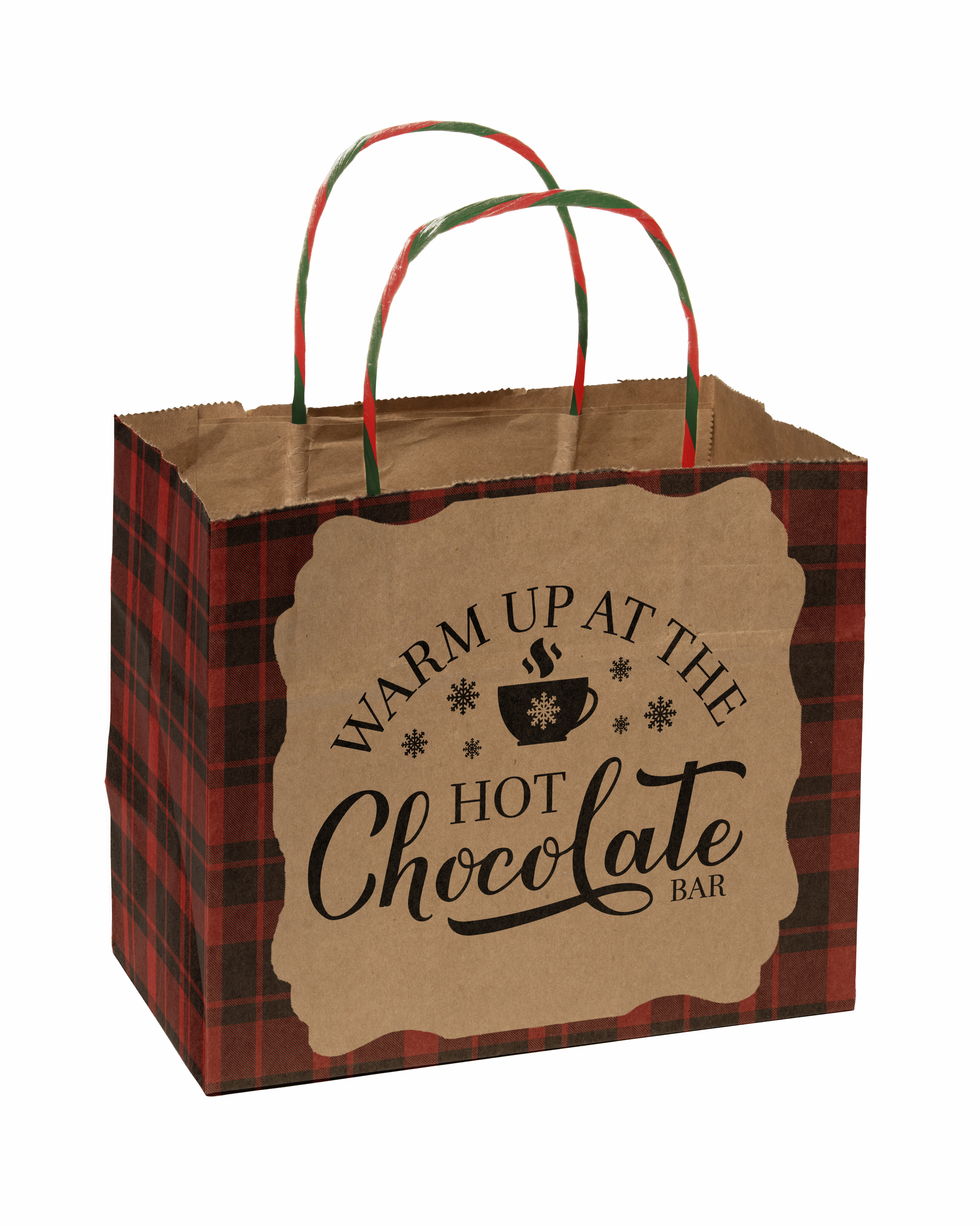 Full Color Holiday Handle Shopper