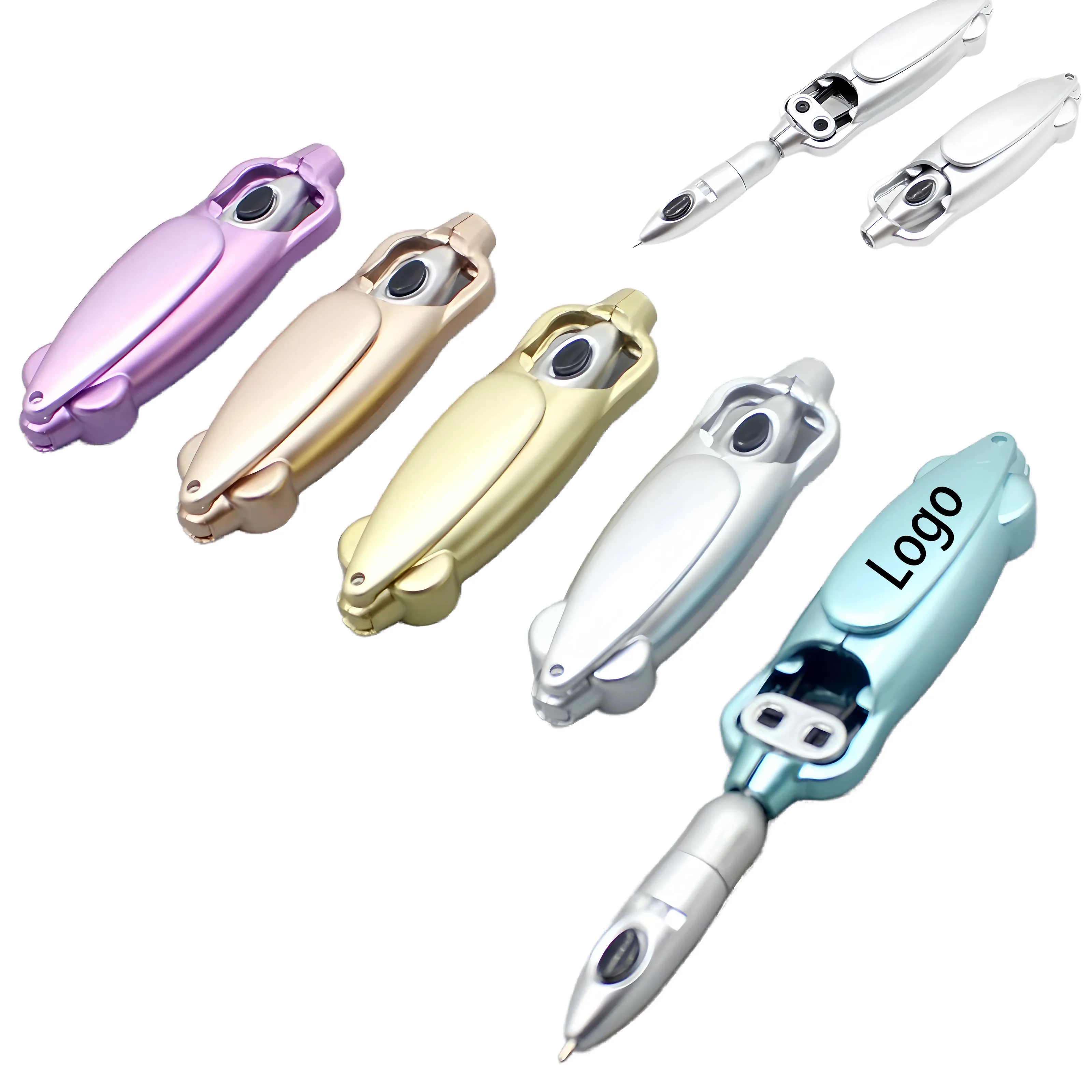 Custom Frog Shaped Robotic Ballpoint Pen 1.0MM for Office Party Gifts and Promotions 4