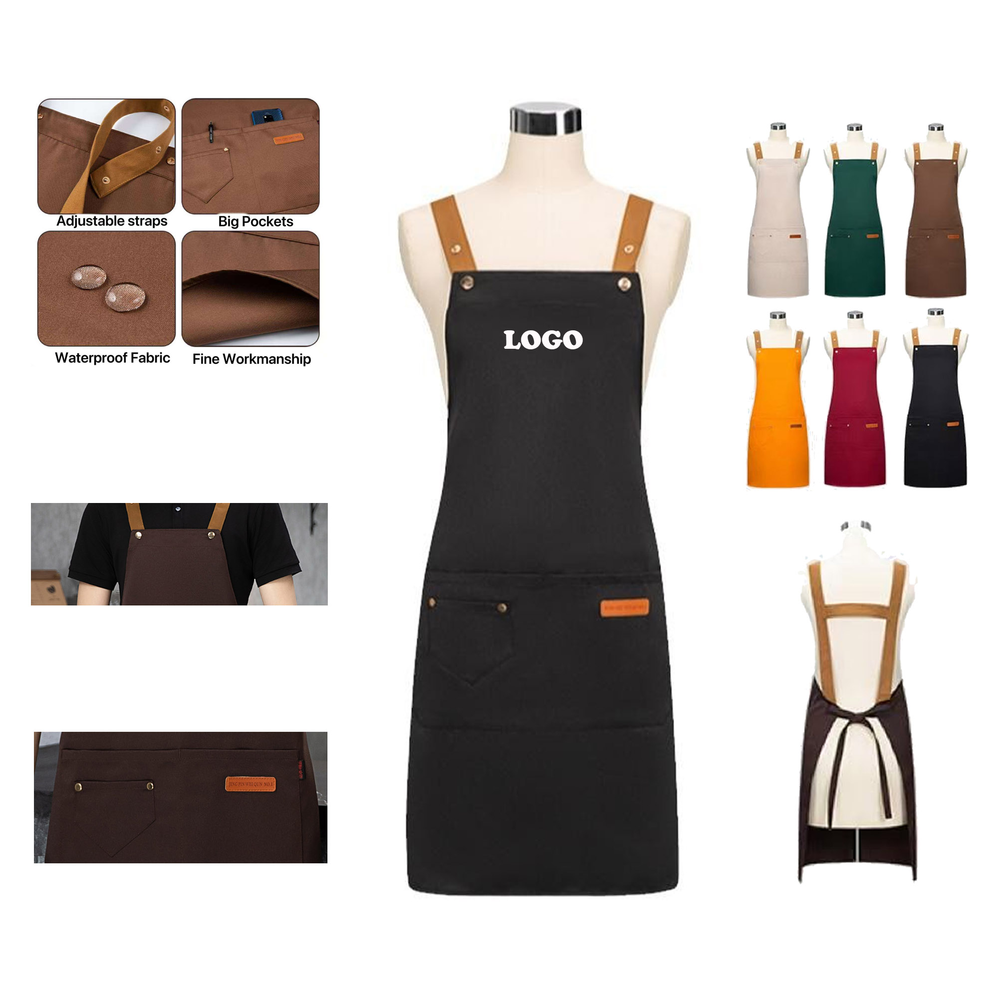 MOQ 5 pcs Kitchen Apron 1