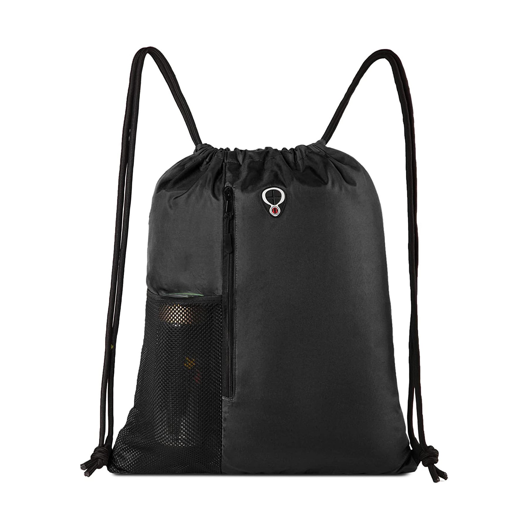 Gym Drawstring Backpack with Mesh Pocket 5