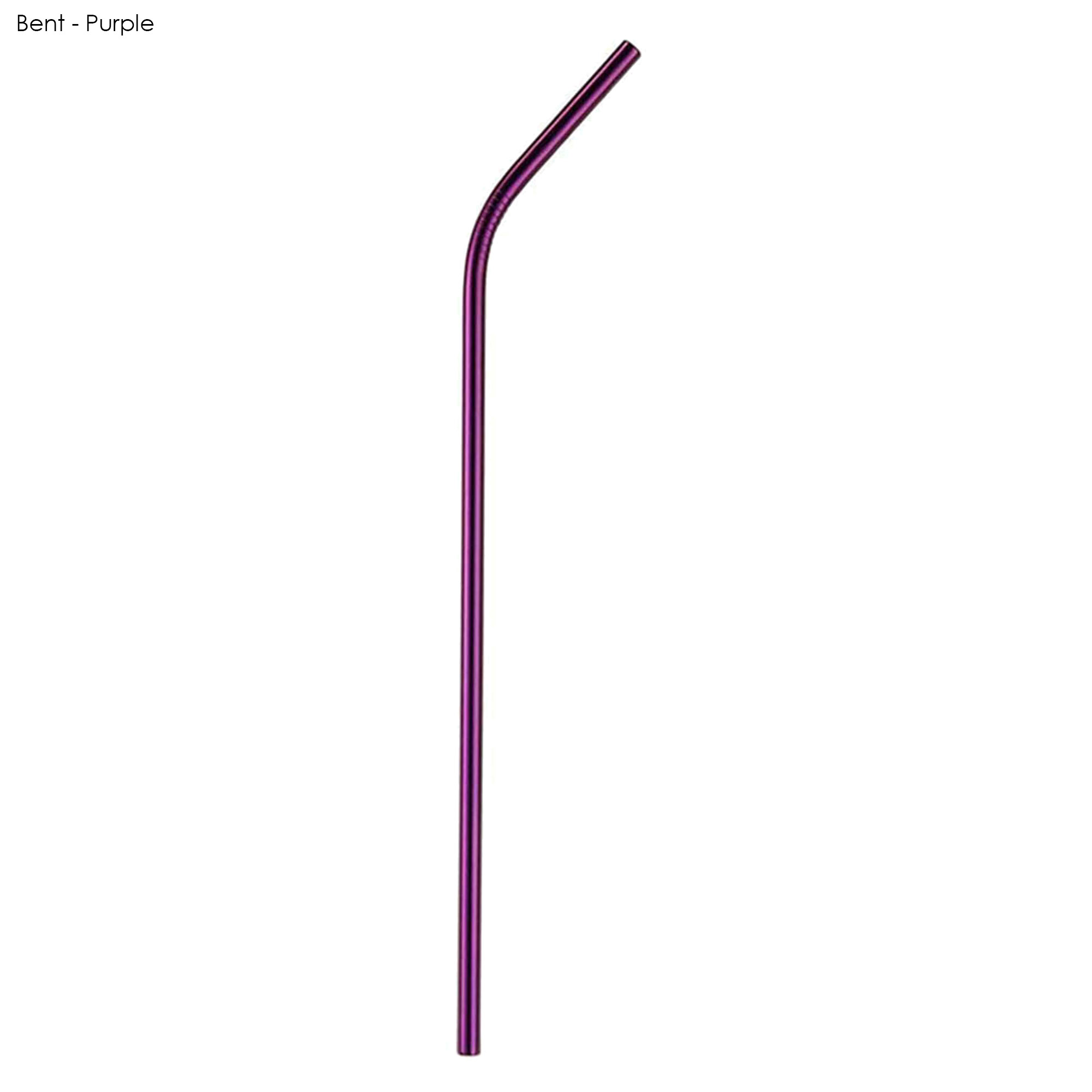 Stainless Steel Straw 6MM x 215MM - Colour 2