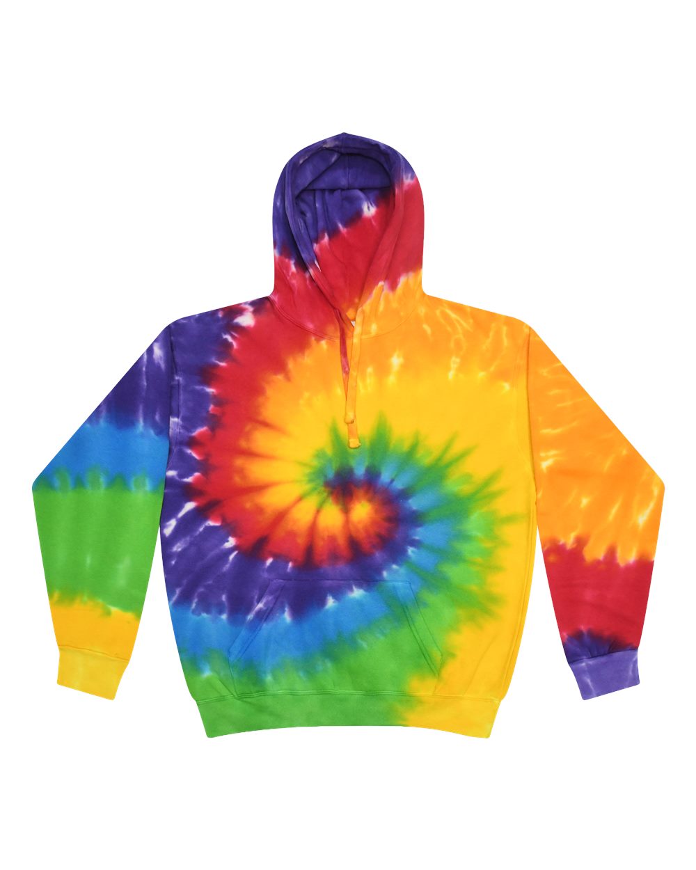 Youth Tie-Dyed Hooded Sweatshirt - 8777Y 35