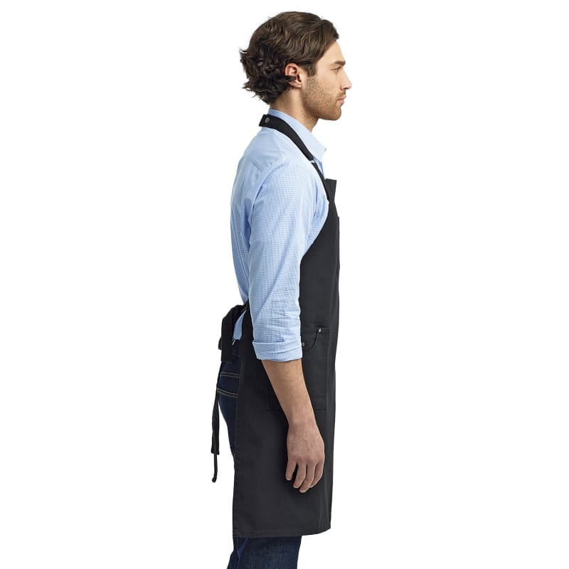 Artisan Collection By Reprime Unisex Cotton Chino Bib Apron 20