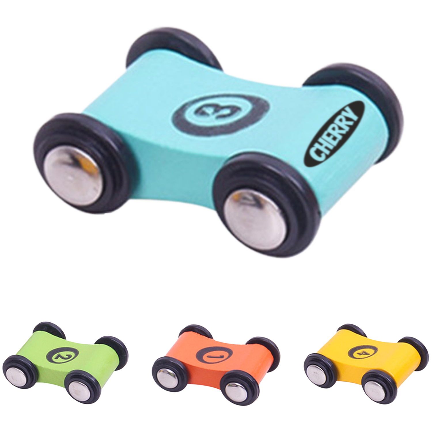 Mini Wooden Toy Car 3