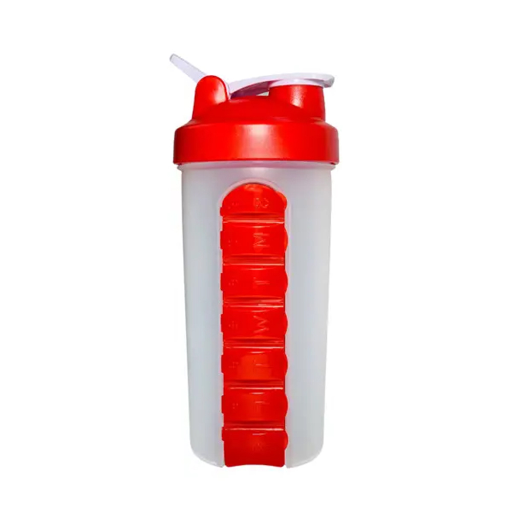 Tomatodo Water Bottle With Integrated Pill Box Case 2