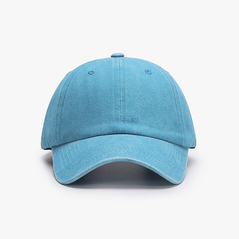 Adjustable Low Crown Cotton Baseball Cap 11