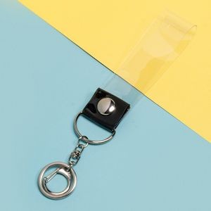 PVC Keychain Ring With Band 24