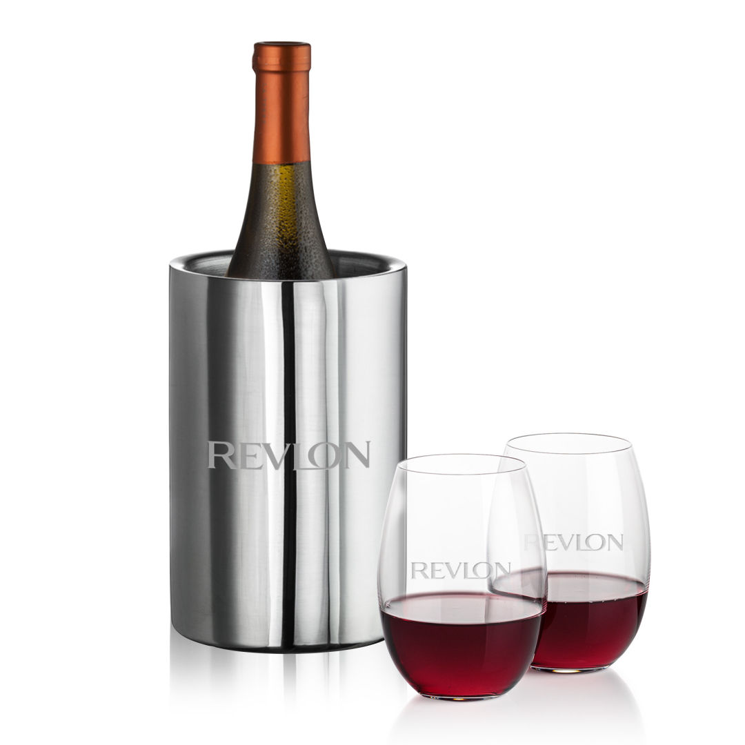 Jacobs Wine Cooler & Carlita Stemless Wine 5
