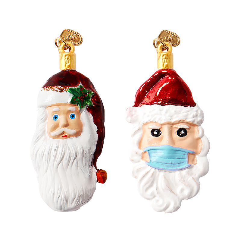 Christmas Santa Claus Hanging Tree Pendant 3