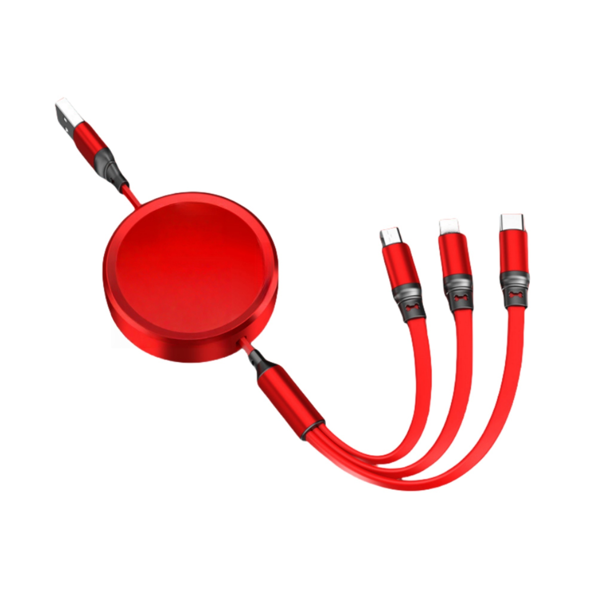 3 in 1 Retractable Charging Cable 8