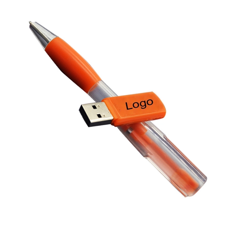 Plastic Pen With USB Drive 2