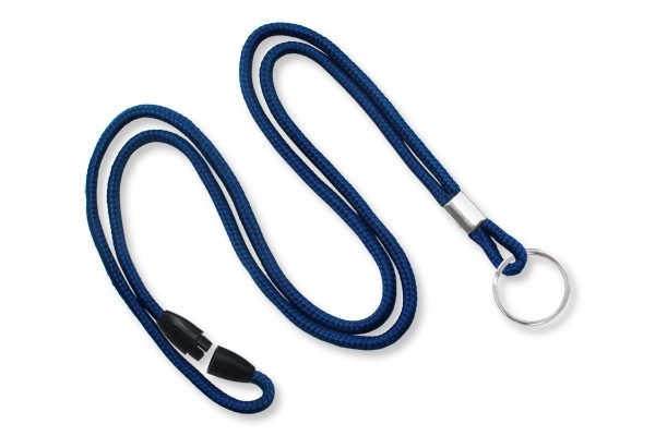 1/8" Round Braid Lanyard with Breakaway (J-Hook) 8