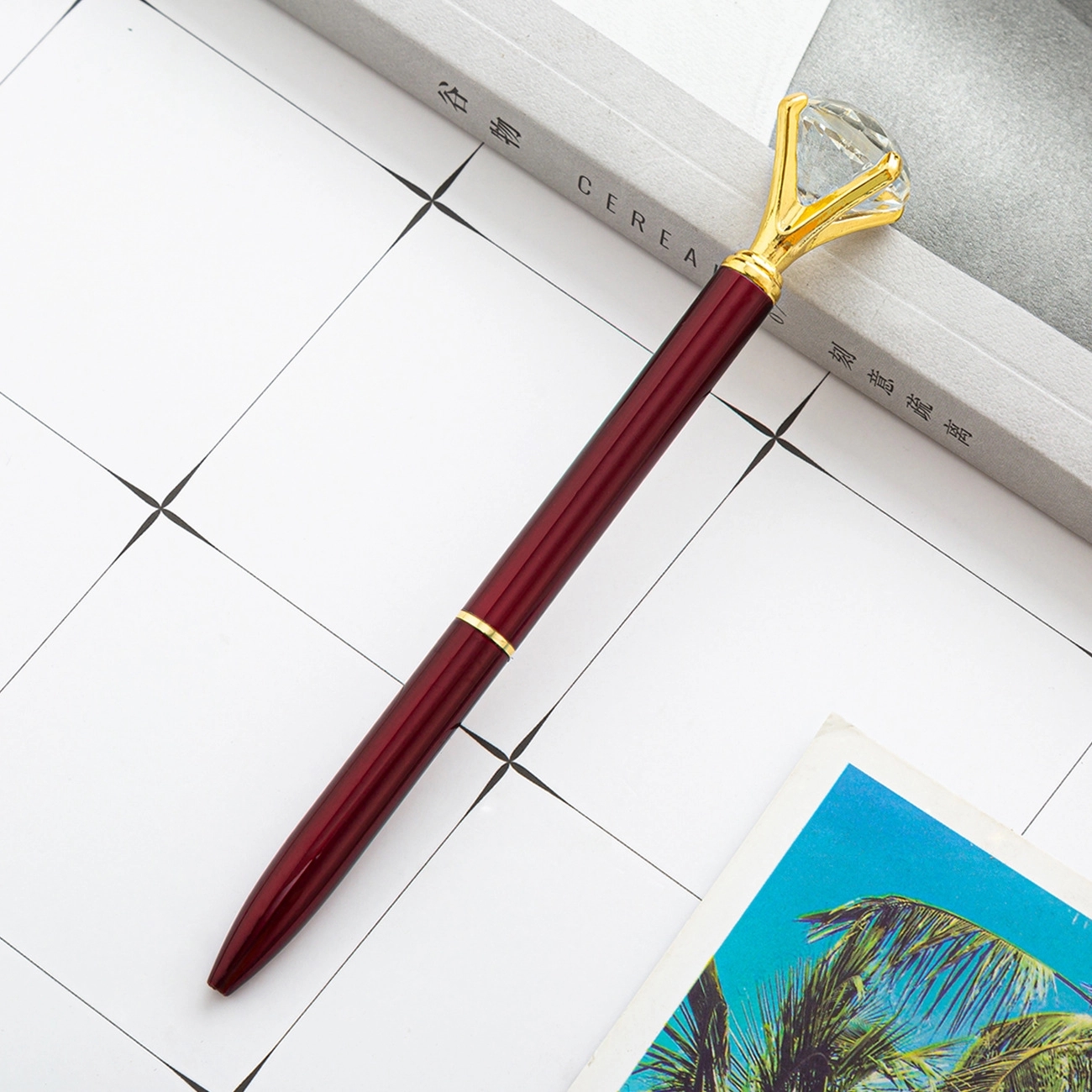 Crystal Metal Ballpoint Pen 17