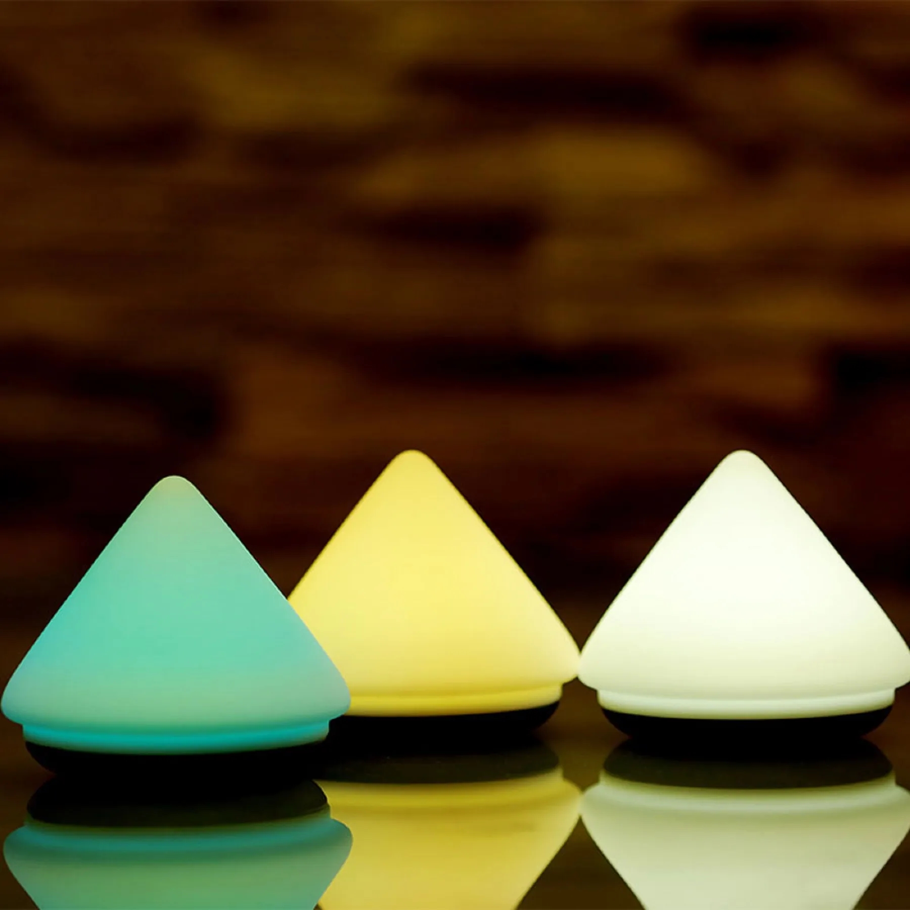 Volcanic Shape Touch Sensor LED Night Light 7