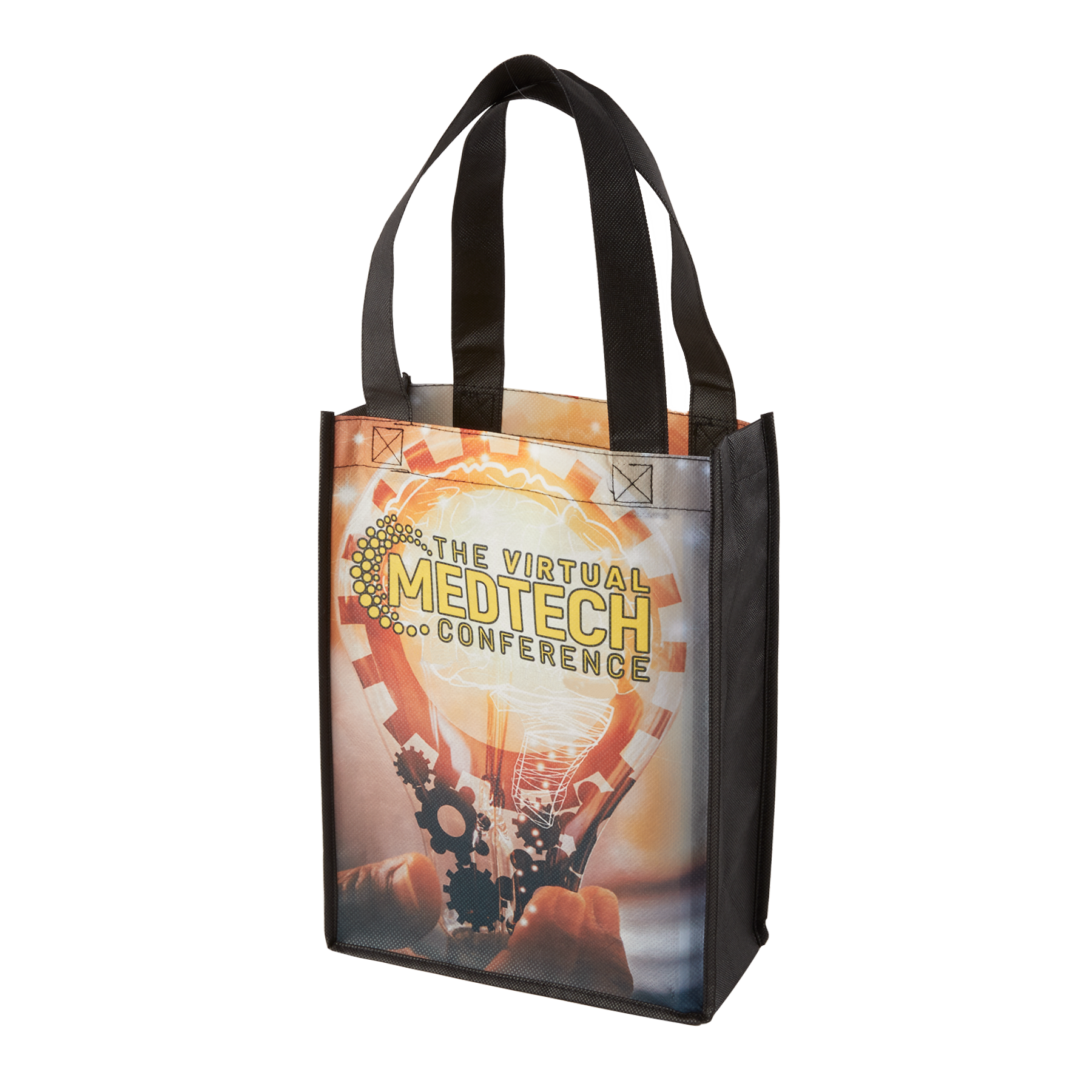 2-Sided Sublimated Payson Non-Woven Mini Tote 1