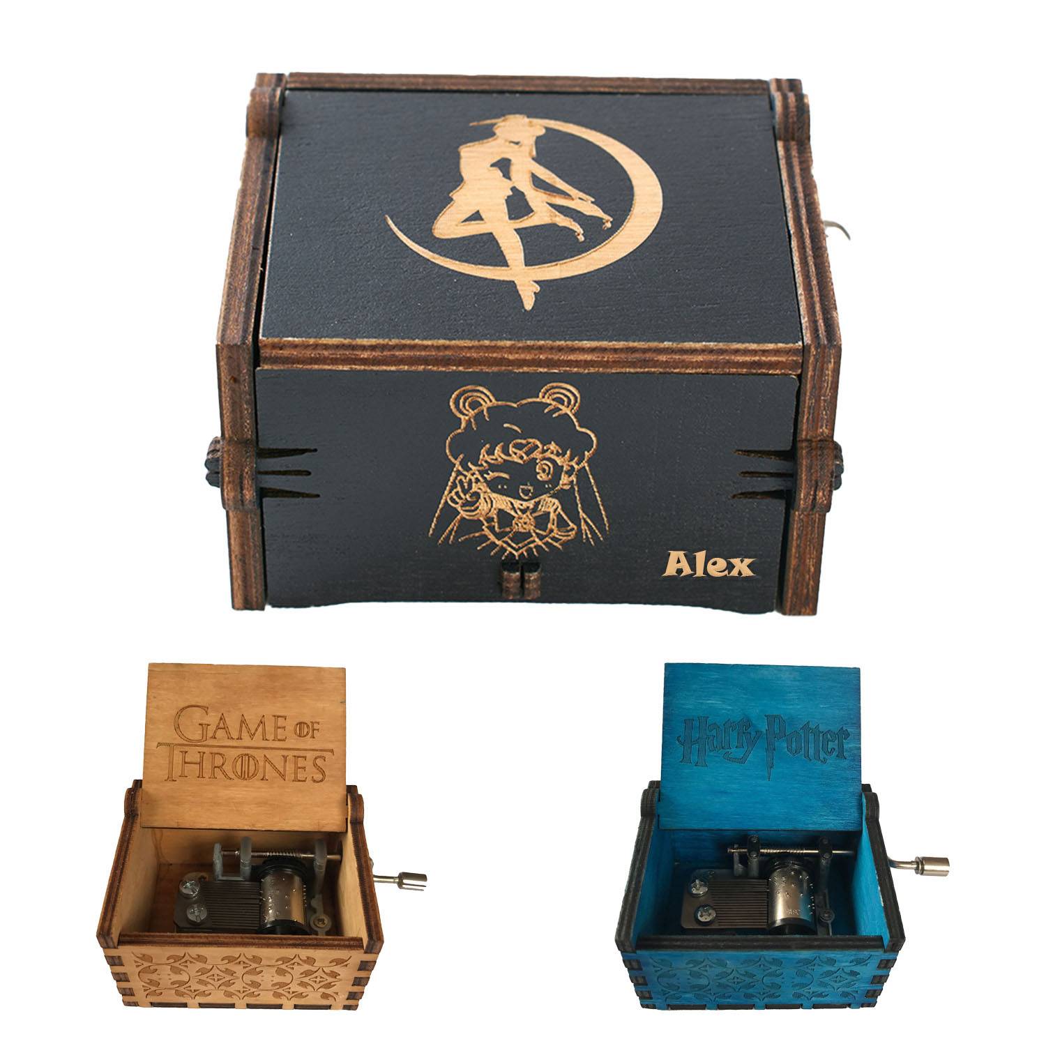 Hand Crank Music Box 1