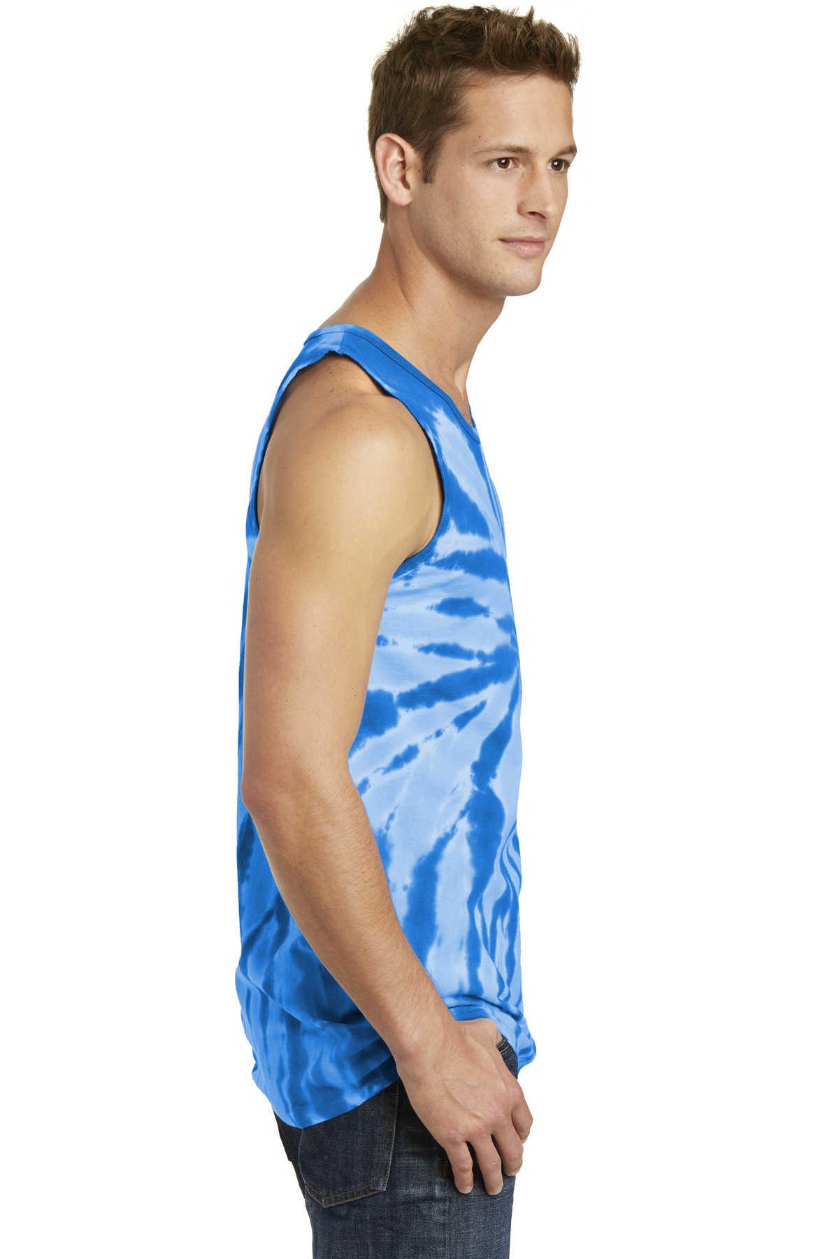 Port & Co Tie-Dye Tank Top. PC147TT 3
