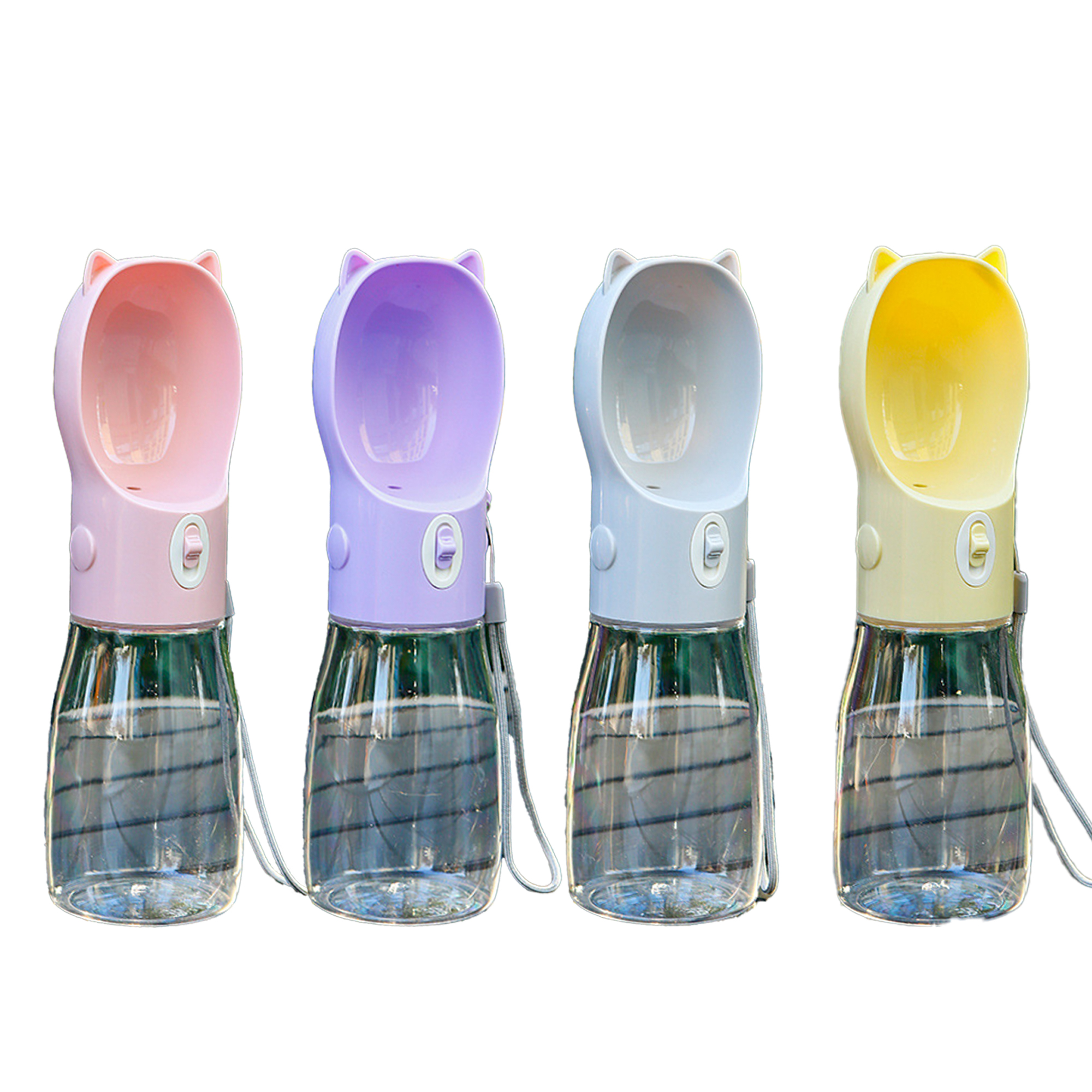 Leak-Proof 18oz Dog Water Bottle: Customizable Active Pets 1