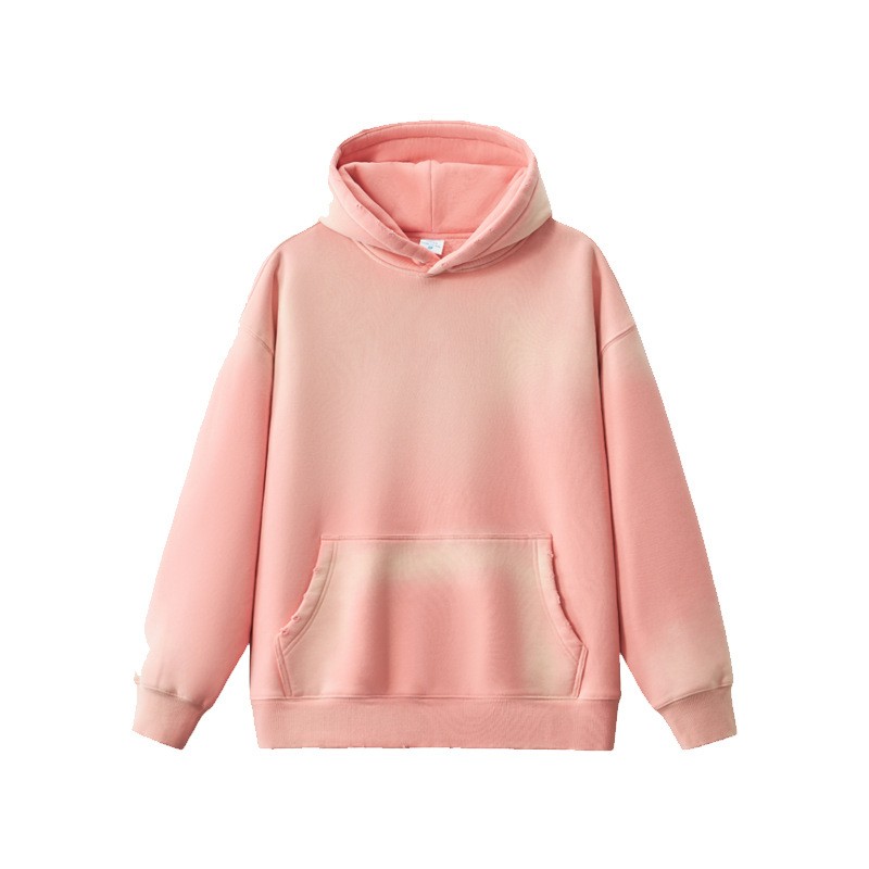 380G Unisex Acid Wash Hoodies 1