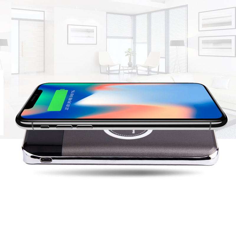 Portable Power Bank w/Wireless Charging Pad 10