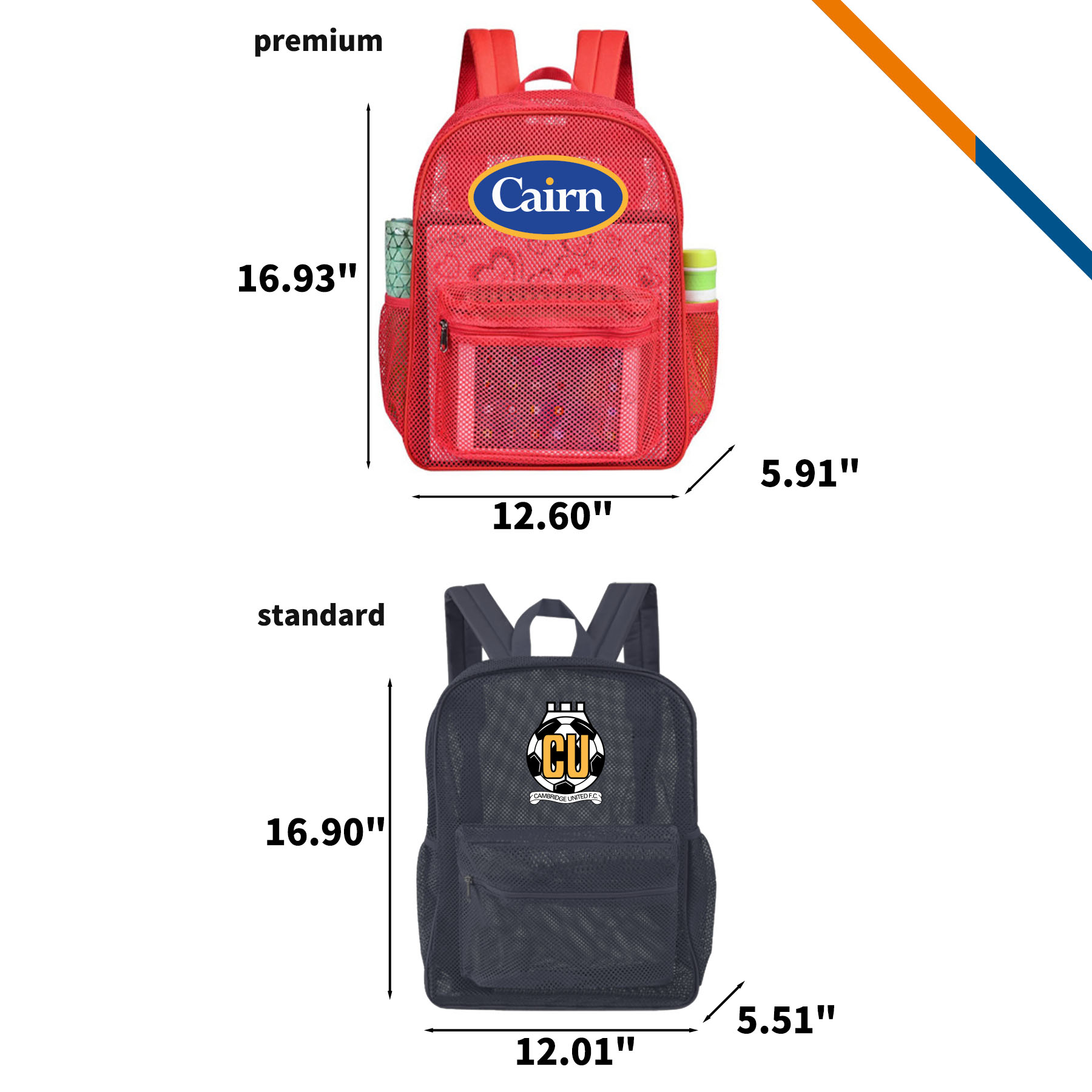 Glooe Mesh Backpack 12