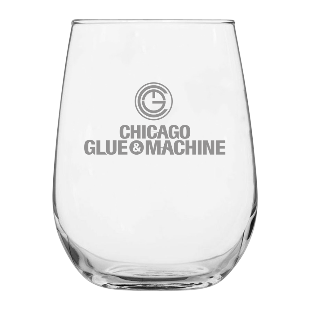 17oz. Stemless Wine Glass 2