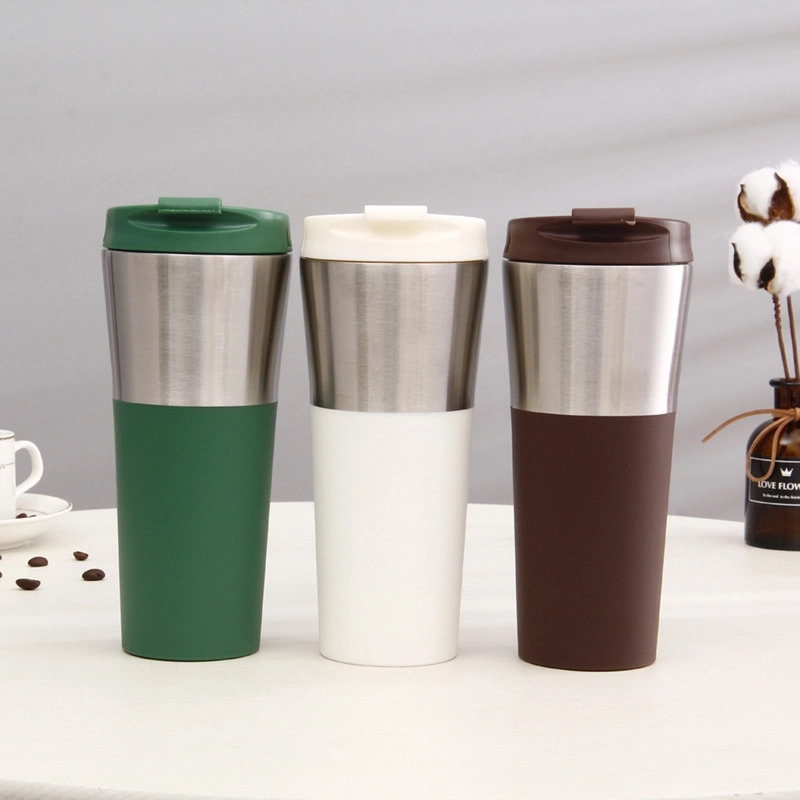 Custom 17 oz Stainless Steel Travel Coffee Mug With Lid 5