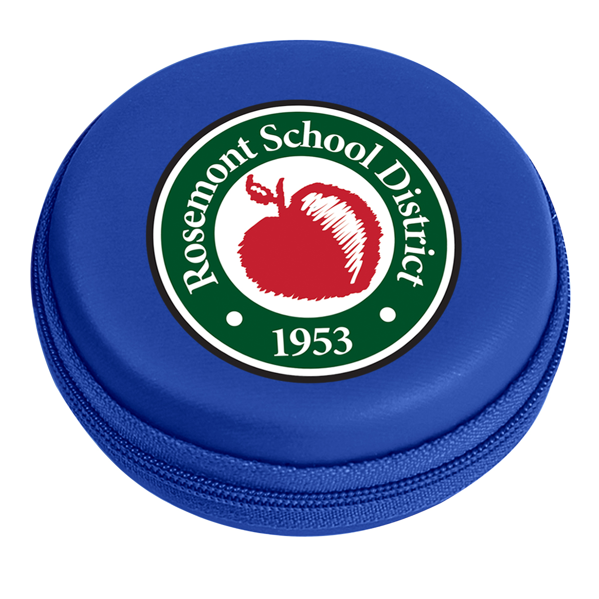 Round Zippered Electronics Travel Case 13