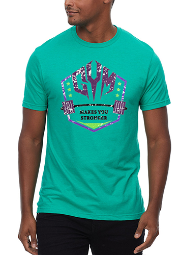 4.5 oz 60% Ringspun Cotton, 40% Recycled Polyester 13