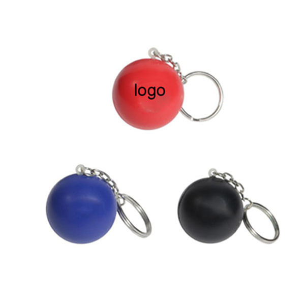 1.5 Inches Stress Ball Key Chain 1