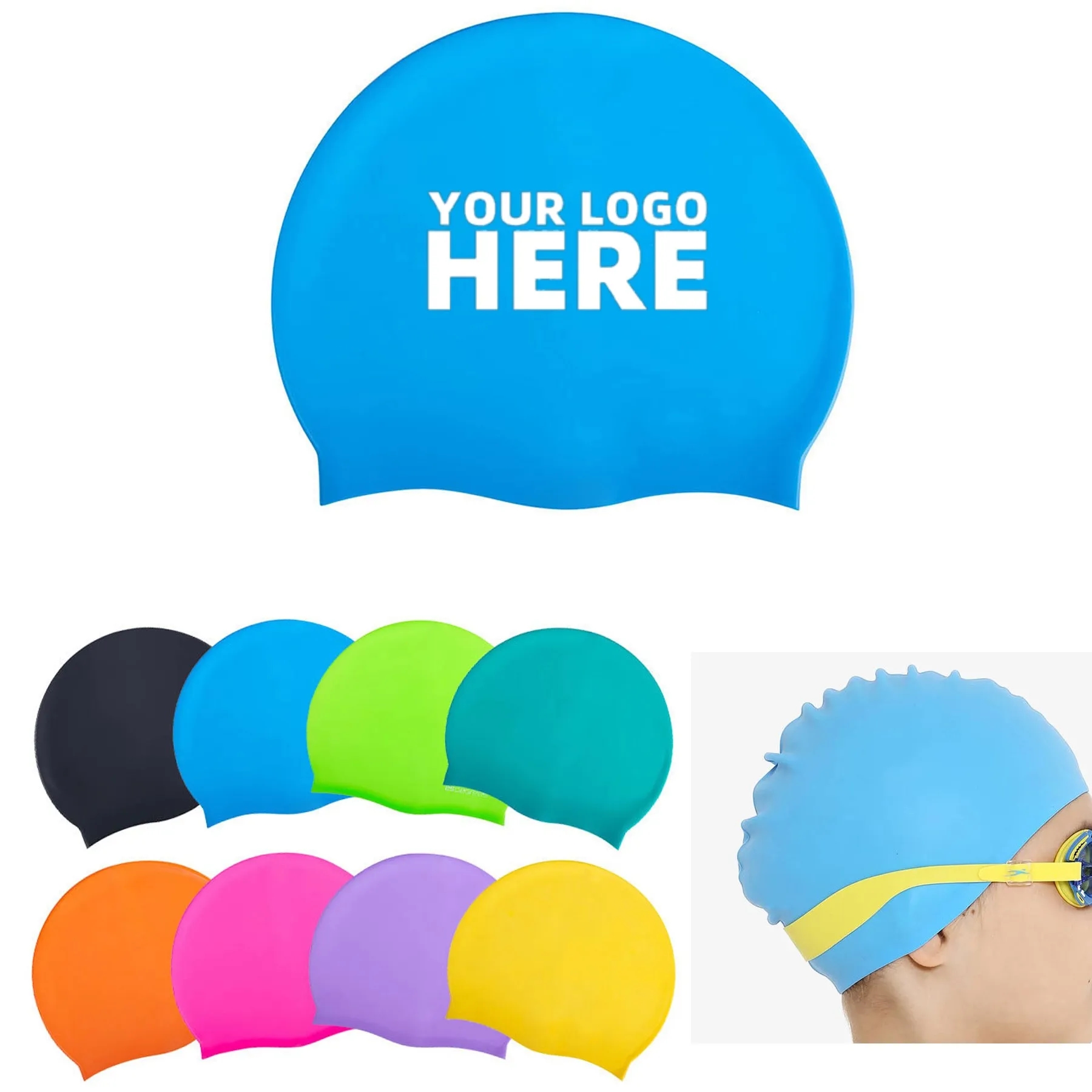 Silicone Swim Cap 8