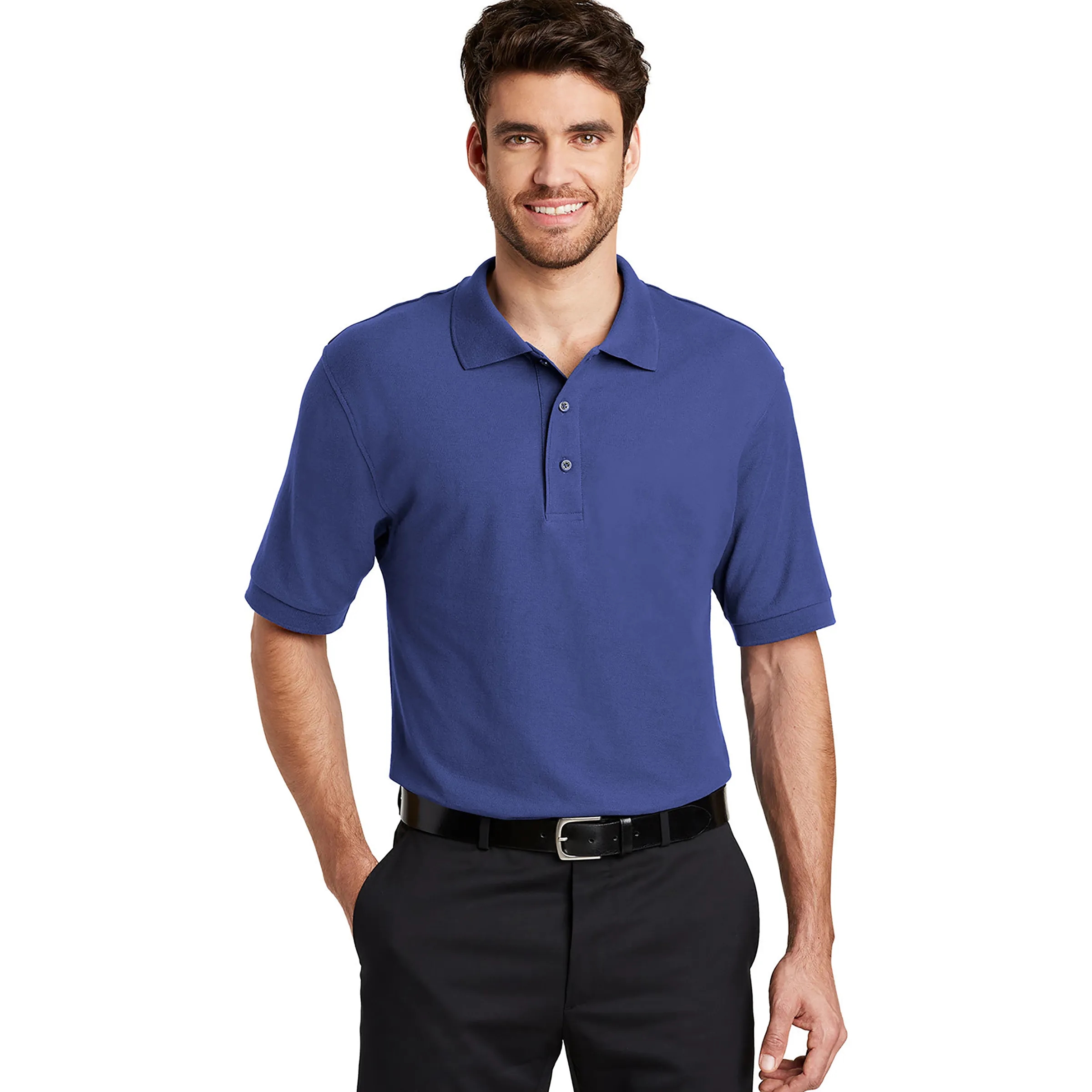 PORT AUTHORITY(R) SILK TOUCH(TM) POLO 97