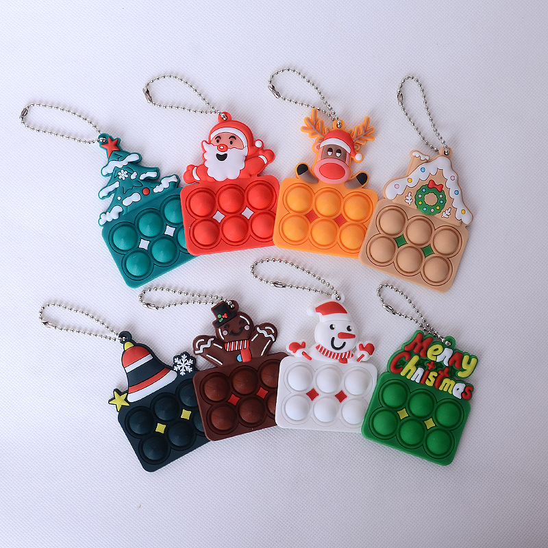 Soft 3D PVC Key Chain tourist souvenir Christmas gift 1