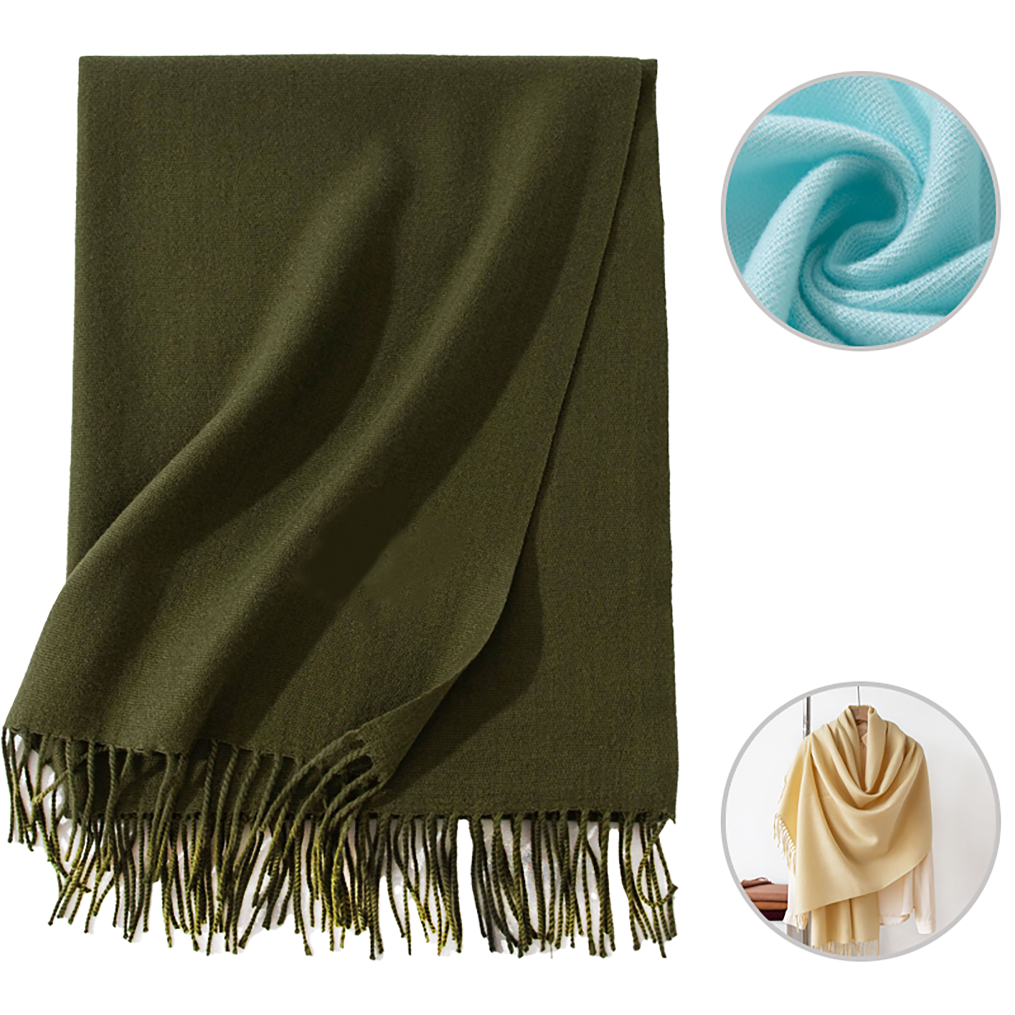 Elegant Women's Pashmina Wrap 4