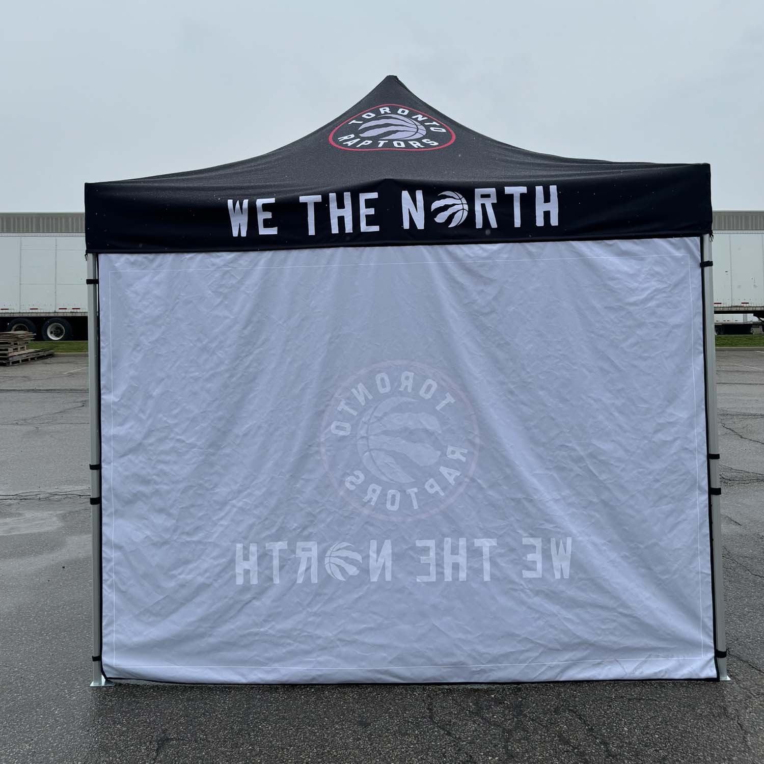 24 Hr Express Ship - Full Back Wall for 10x10 Tent Kit, Sublimated, Single Sided Print 4