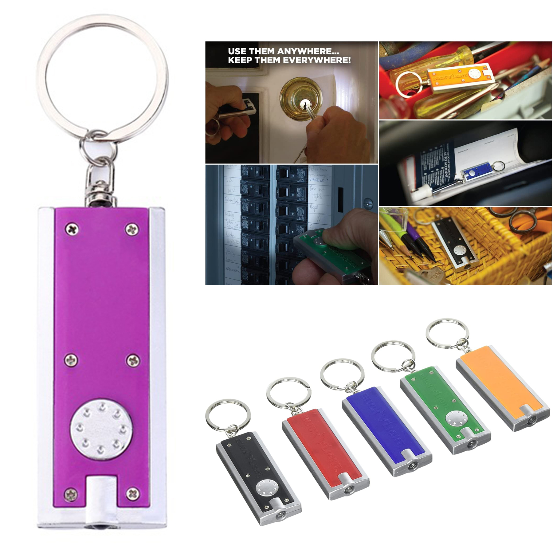 Powerful LED Keychain Light