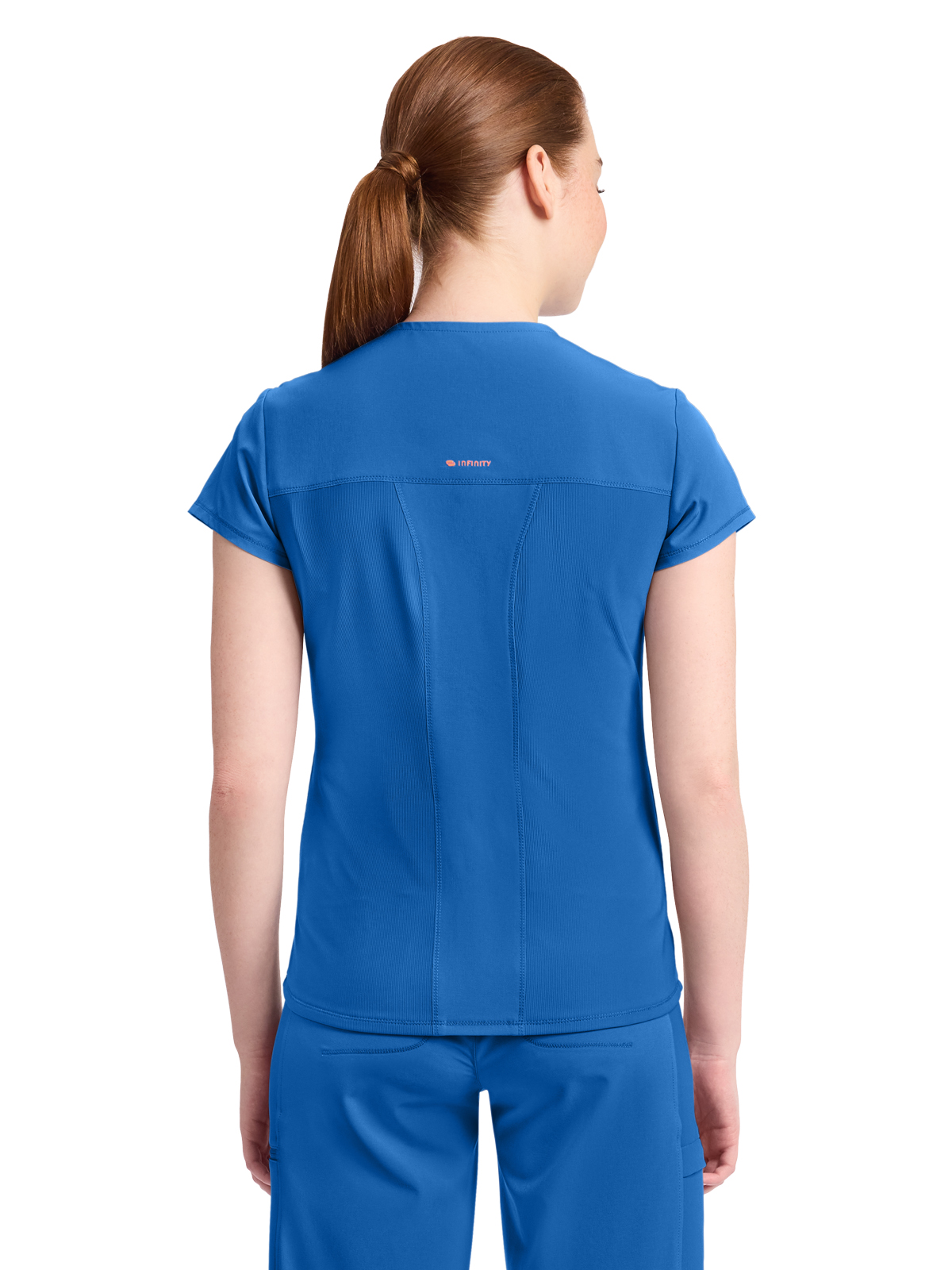 Infinity GNR8 - Women's 2-Pocket Mock-Wrap V-Neck Top 26