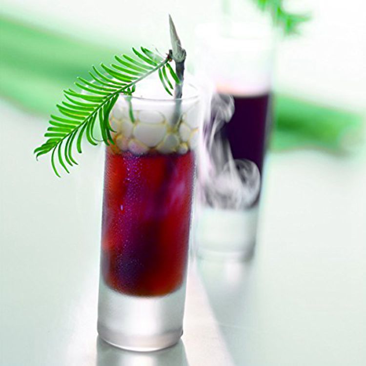 Custom Frosted Tall Shooter Glasses 2 Oz. 3
